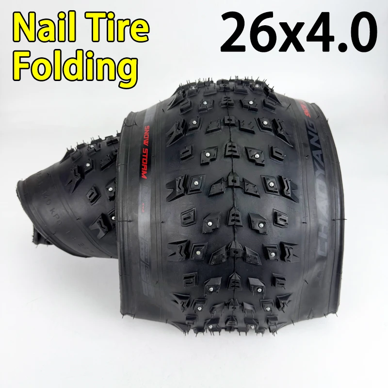 CHAOYANG 26x4.0 Fat Tire Anti-slip/Half Bald 26 Inch Beach