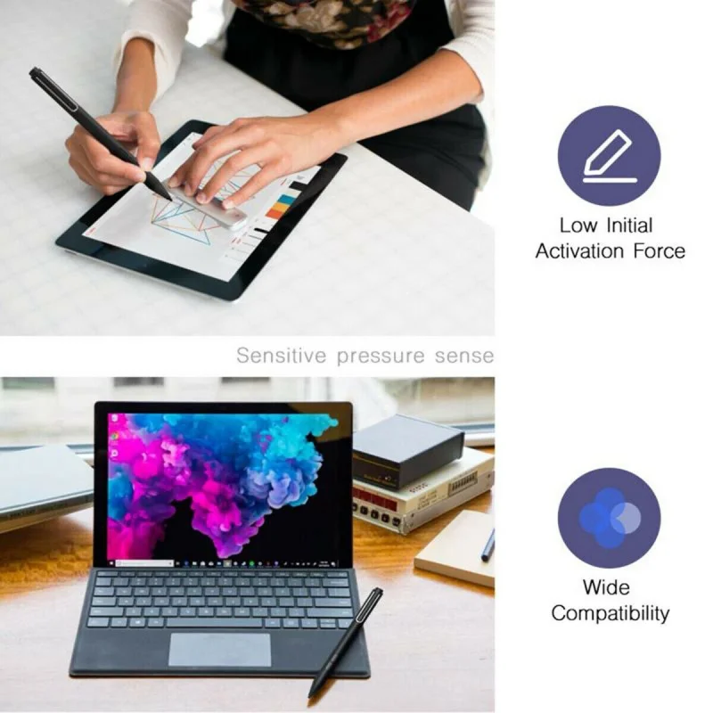 Stylus Pen For For For Microsoft Surface Pro 3/4/5/6/7/8/X Go 2/3 Book Latpop Studio