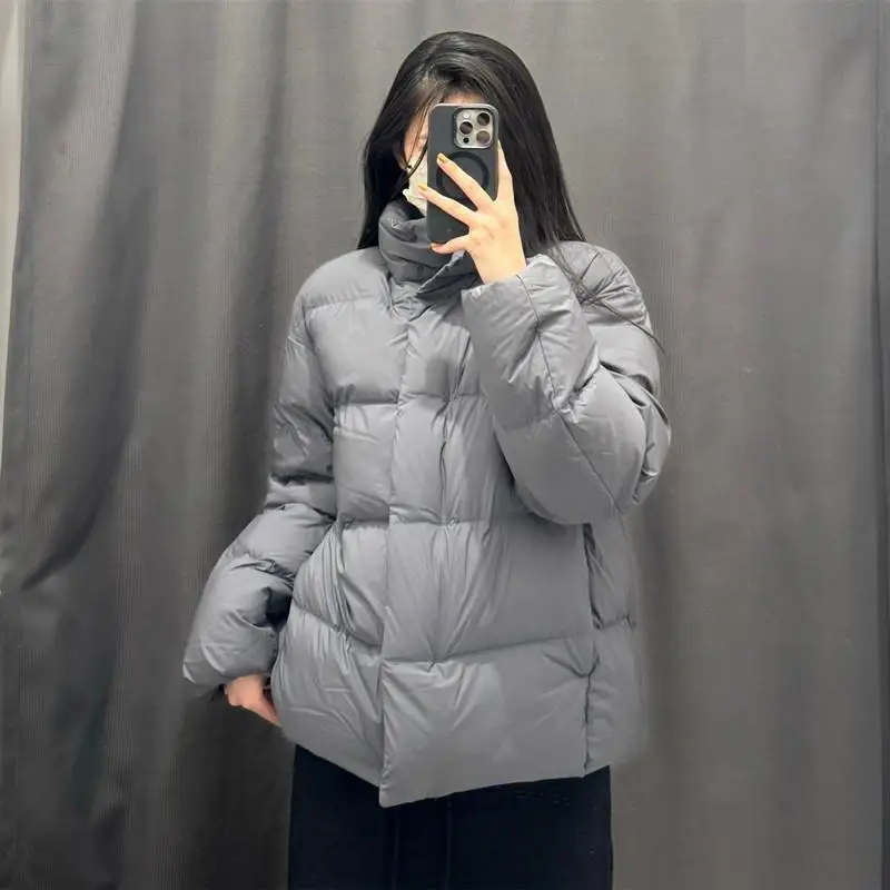 سترة نسائية معطف حراري سحابة أسفل معطف الخريف الشتاء عارضة