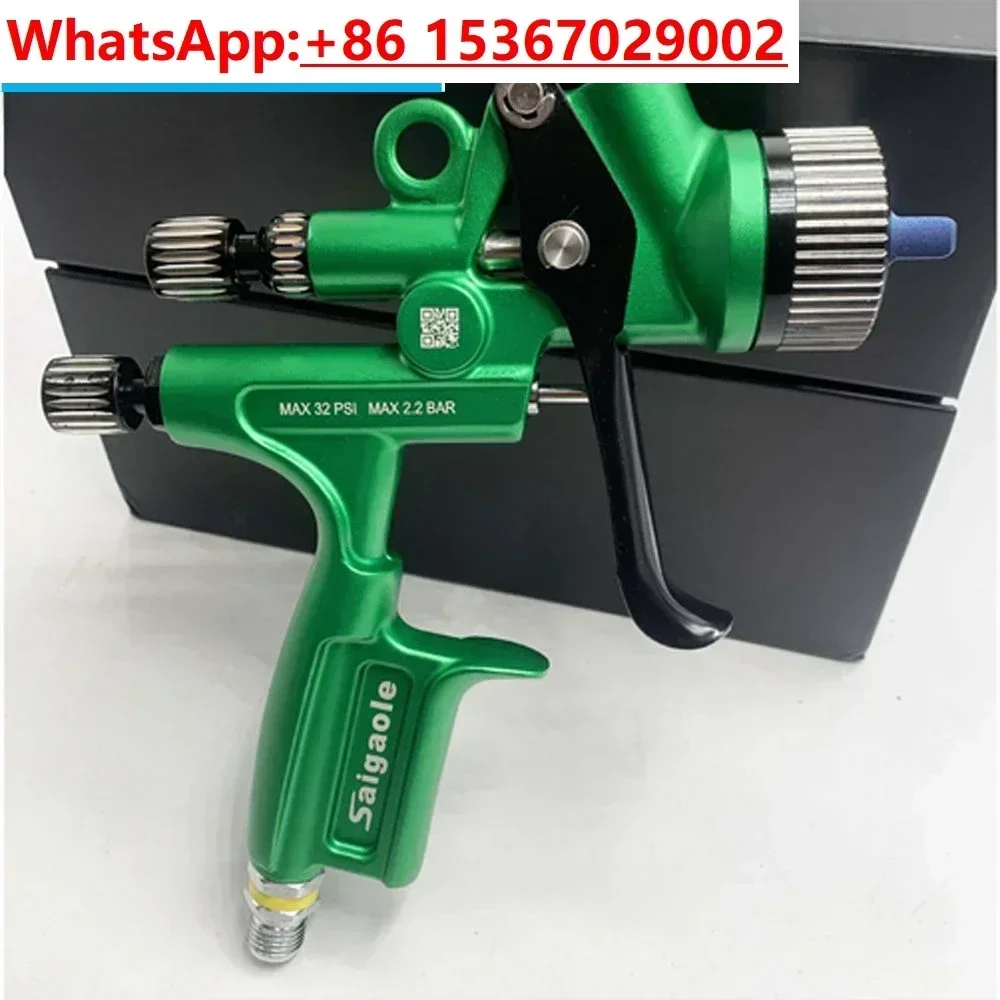 Tpaitlss Car Paint Spray Gun HVLP Gravity Spray Gun 5200B with 1.3mm Nozzle and 600ml spray paint cup