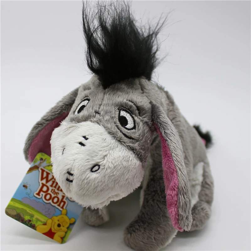 18cm Disney Winnie Pooh Bear Plush Toys Eeyore Soft Stuffed Animal toysrobin friends Eeyore donkey toys Christmas gift
