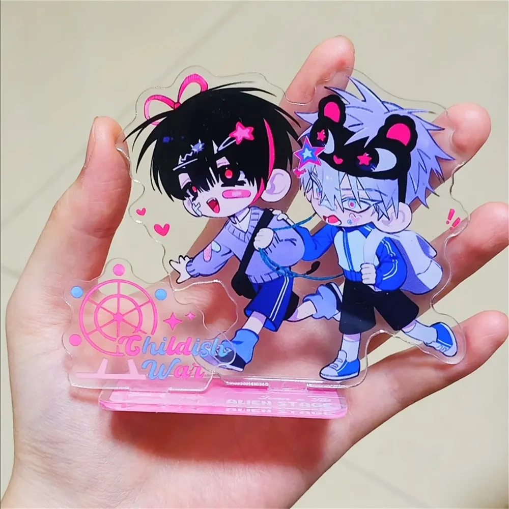 8 سنتيمتر أنيمي الغريبة المرحلة حتى لوكا إيفان هيونا تأثيري الاكريليك الشكل حامل نموذج لوحة زخارف مكتب