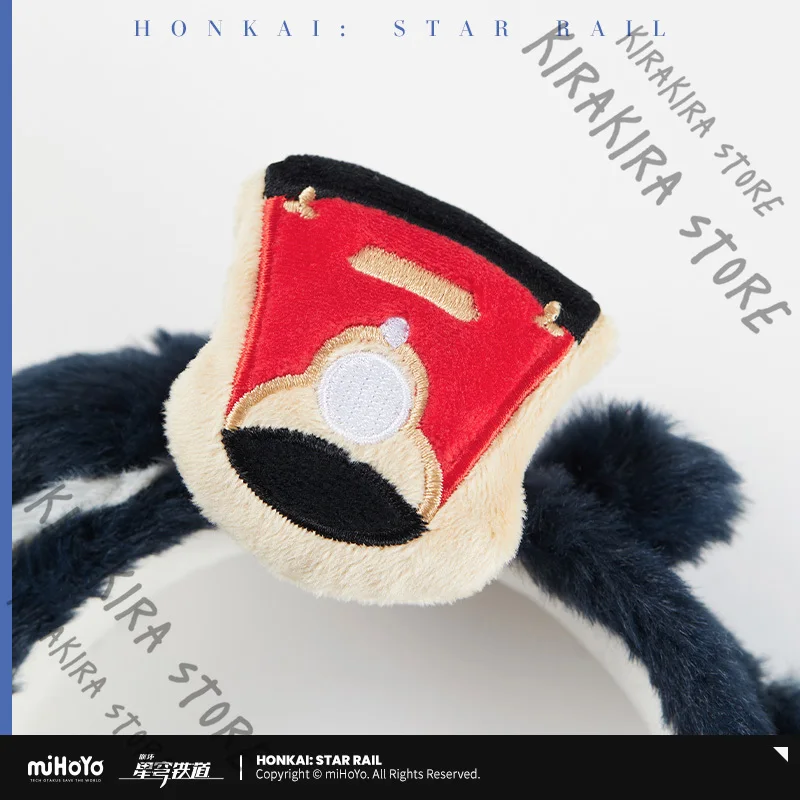 Honkai: 스타 레일 Pom-Pom 코튼 헤어 걸쇠 코스프레 머리카락 발톱 애니메이션 액세서리 소품 만화 모자를 쓰고 있죠 장식품 마스코트