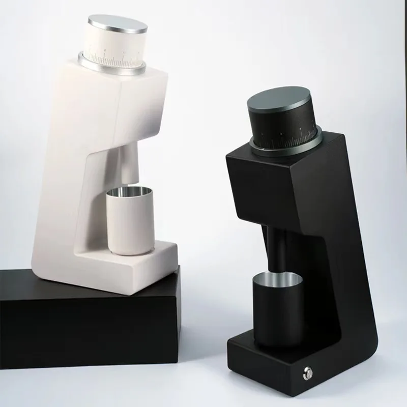 

Electric Coffee Grinder Portable Home Office Inclined All-Aluminum Alloy Body