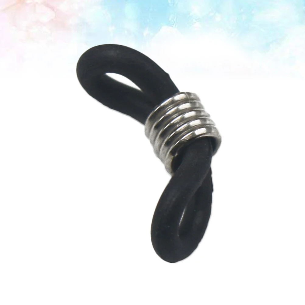 

20Pcs Eyeglasses Anti-Slip Rings Silicone Adjustable Connector for Eyeglass Chain Holder Non-Slip Eyeglass Cord Accessory