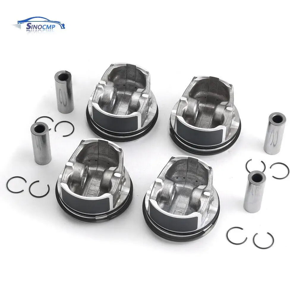 

2710305017 22710306317 2710306217 Pistons Rings Set Φ82mm STD For 2007-17 Mercedes-Benz W204 W212 C200 C250 E250 CGI 1.8T Engine