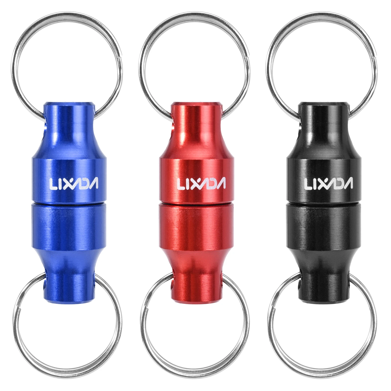 Lixada Fly 1 szt./2 szt./3 szt. Wędkarstwo uchwyt magnetyczny do zwalniania sieci Keeper klips magnetyczny podbierak złącze do narzędzi wędkarskich