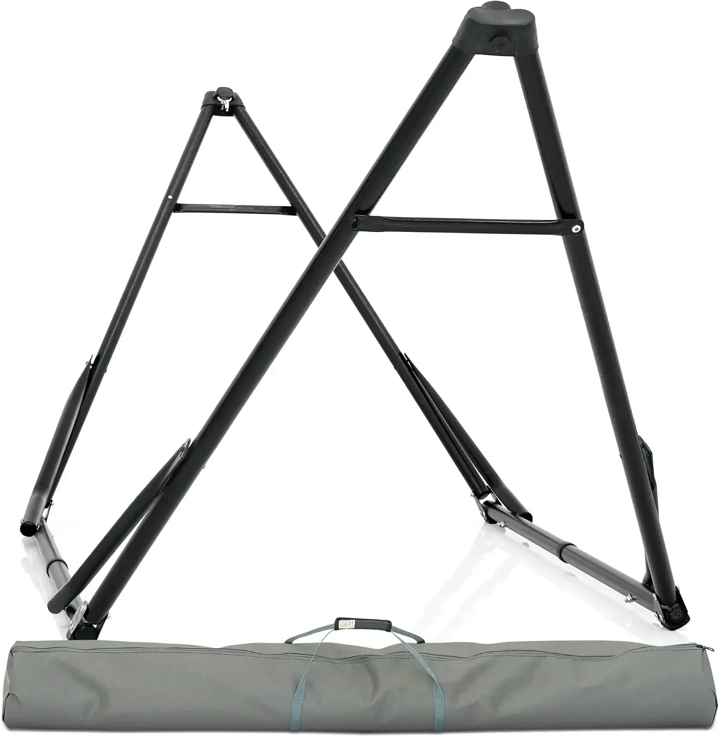 Unity Hammock Stand, Collapsible Camping Hammock and Stand, 800 lbs Capacity Steel Double Hammock Stand for 2 Persons, Steel Fra
