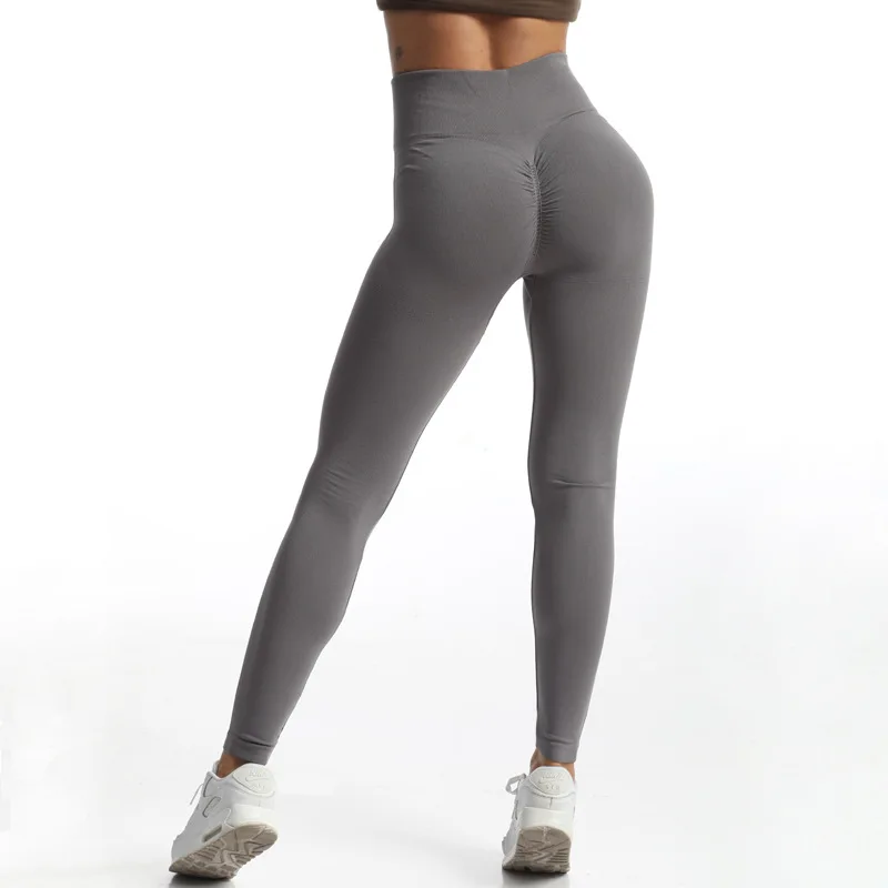 Pantaloni da yoga dimagranti super elastici per il sollevamento dell'anca Pantaloni da yoga per il sudore assorbenti attillati a vita alta da donna