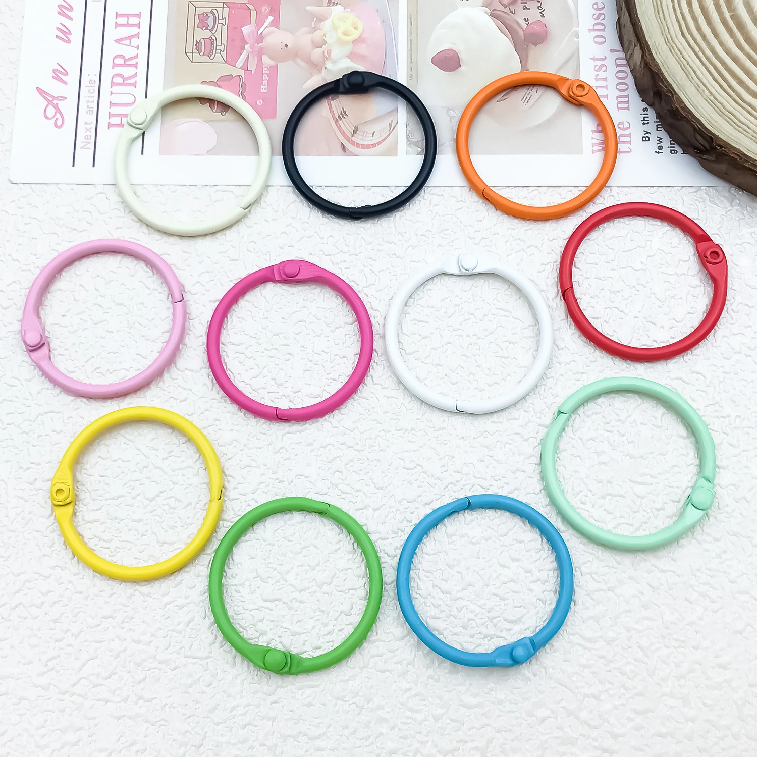 50 unidades de llaveros circul - Jewelry Making Kit For Beginners reseña y precio