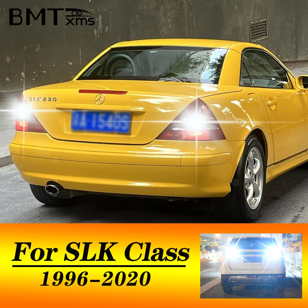

BMTxms 2pcs T15 W16W CANBUS LED Reverse Backup Light For Mercedes Benz SLK Class R170 R171 R172 1996-2020 2014 2015 2016 2017