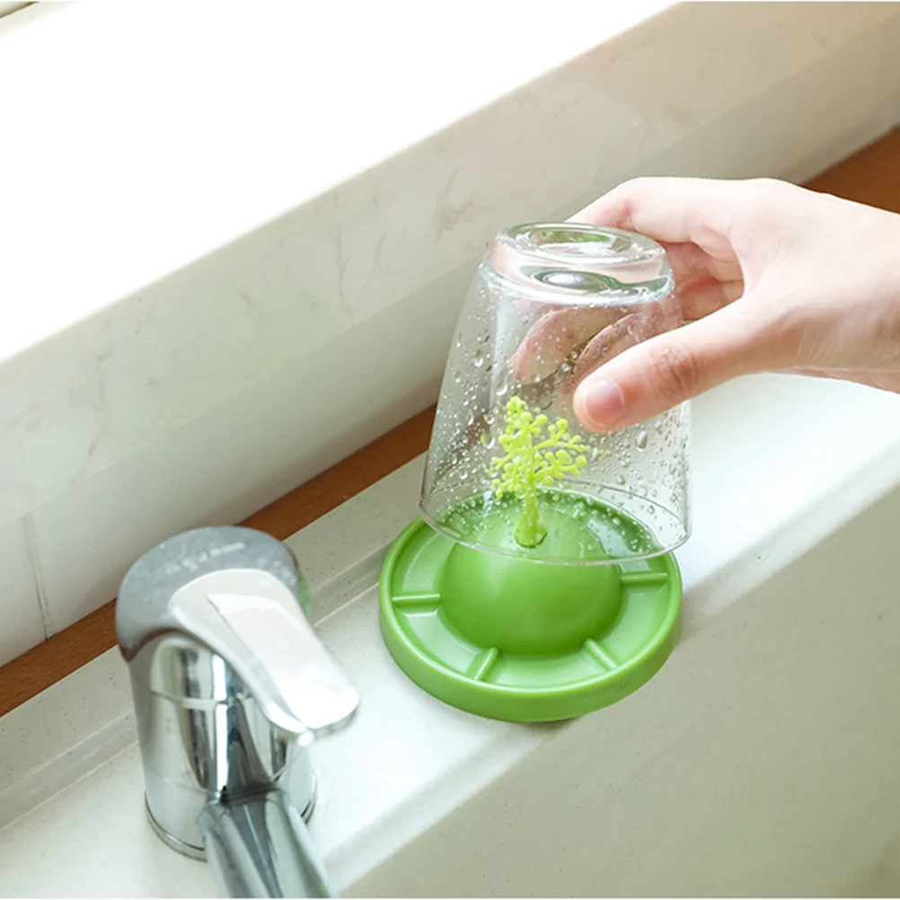 

4pcs Creative Holder ABS Rack for Home Bar Restaurant Stylish Cup Storage Rack Gift Housewarming Goblet Glass Ceramic