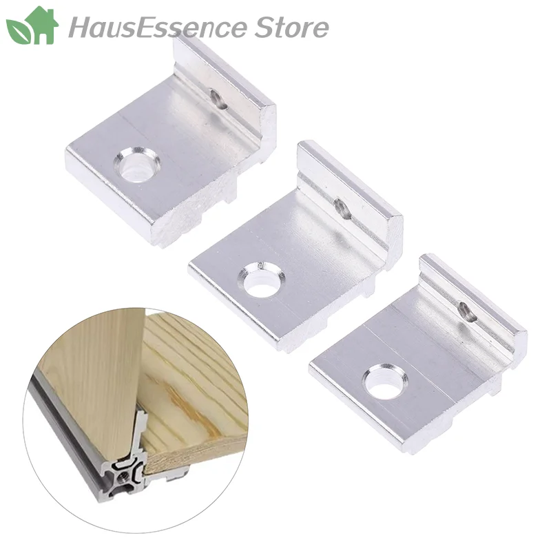 ※Super 1Set Aluminum Profile Fixing Parts Side Panel Bracket Parts 2020 3030 4040 Super Quality Durable Product