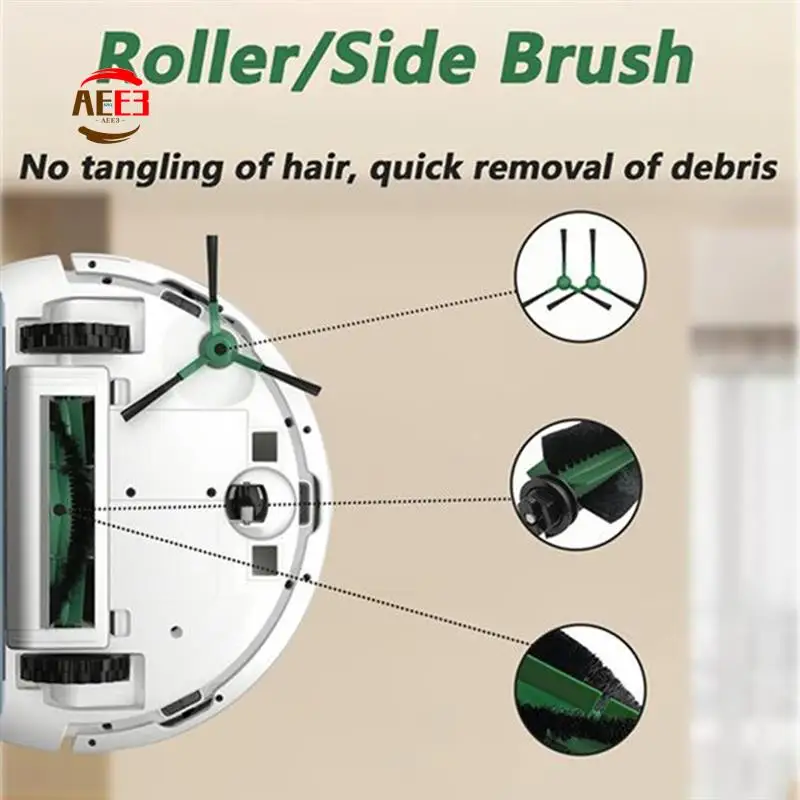 

AEE3-For Irobot Combo Essential Series Y0140 Y0110 Y0112 Robot Vacuum Cleaner Accessories Main Side Brush Filter Mop Pad Kit