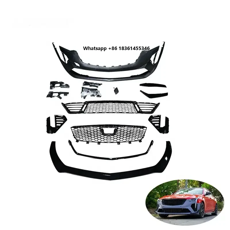 

For CT4 High Quality PP Plastic Body Kit Front Bumper Diffuser