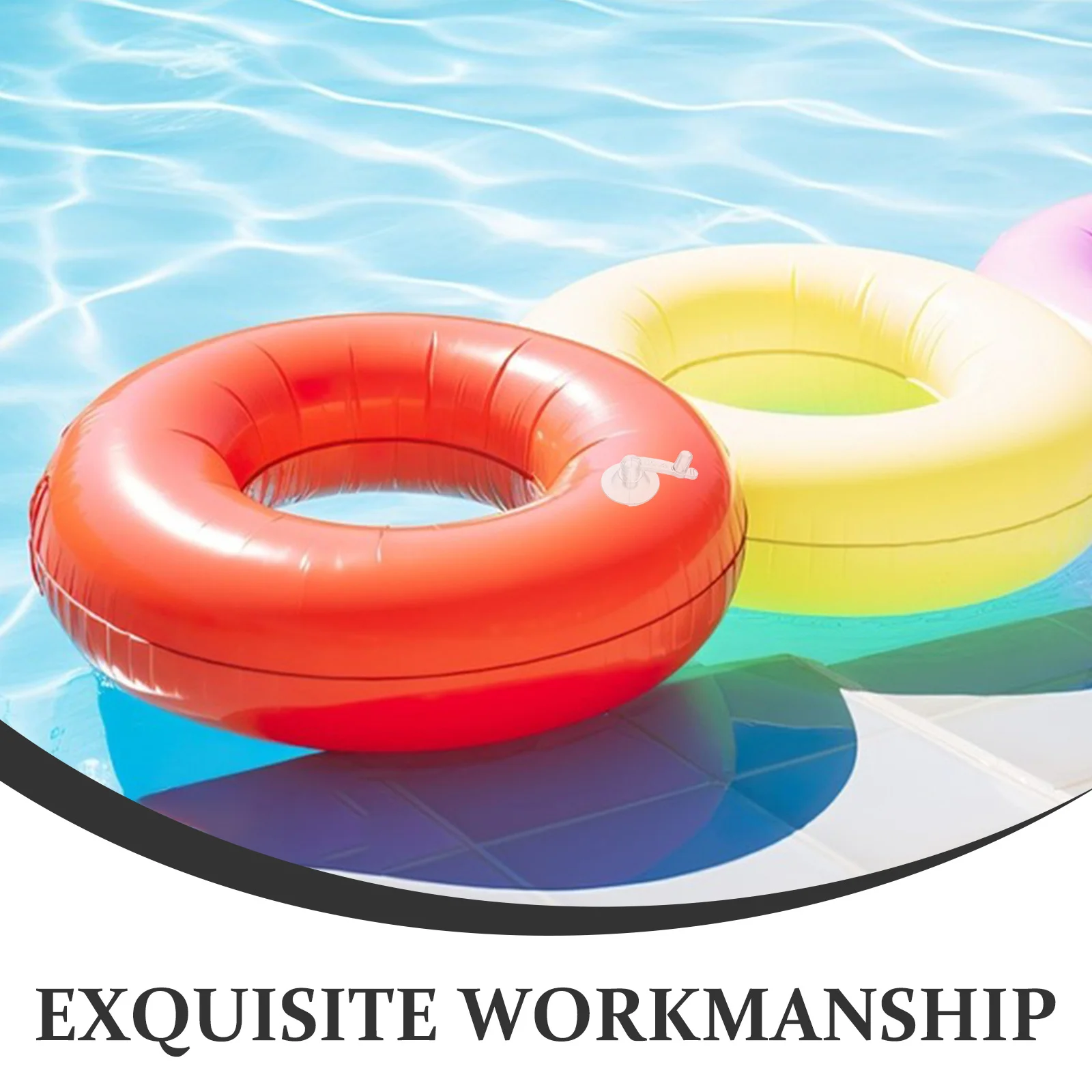 50 قطعة فوهات مضخة الهواء البلاستيك نافخة استبدال فوهة رئيس ل مضخة القدم طوافة بلاستيكية للسباحة نفخ وسادة استبدال فوهة #3