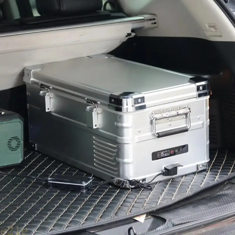 

E21E 84W Double Cooling Vehicle Power Adapter Small Structure Car Refrigerator Module Simple Installs for Campers Travel