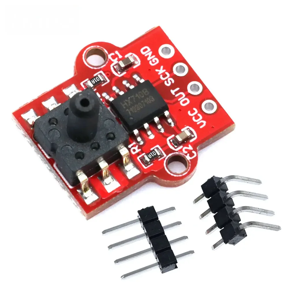 Moduł czujnika przepływu cieczy HX710B dla Arduino, cyfrowy moduł czujnika ciśnienia 0-40 kPa, płytka kontrolera poziomu wody, DC 3.3V 5V