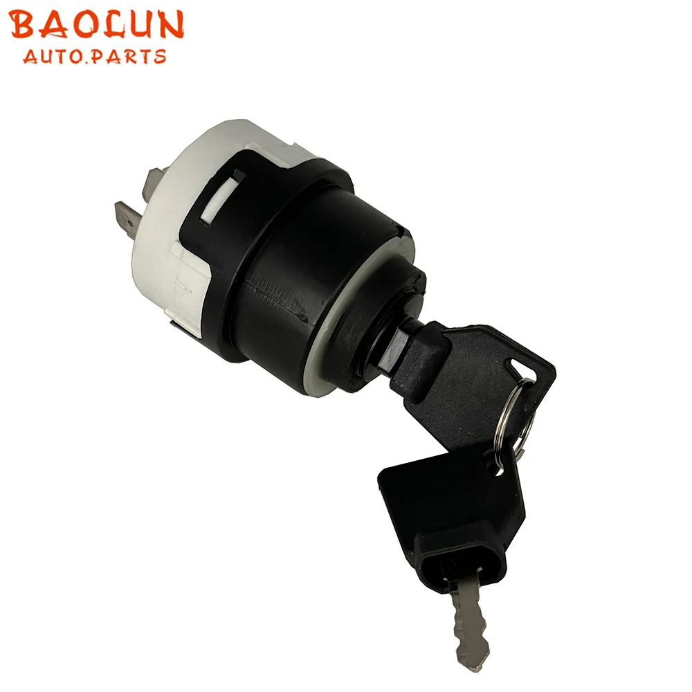 BAOLUN   Ignition Switch With 2 Keys Set 701/80184 85804674 50988 For JCB ELT20-0039 701/80184 Holland Fork Tractors