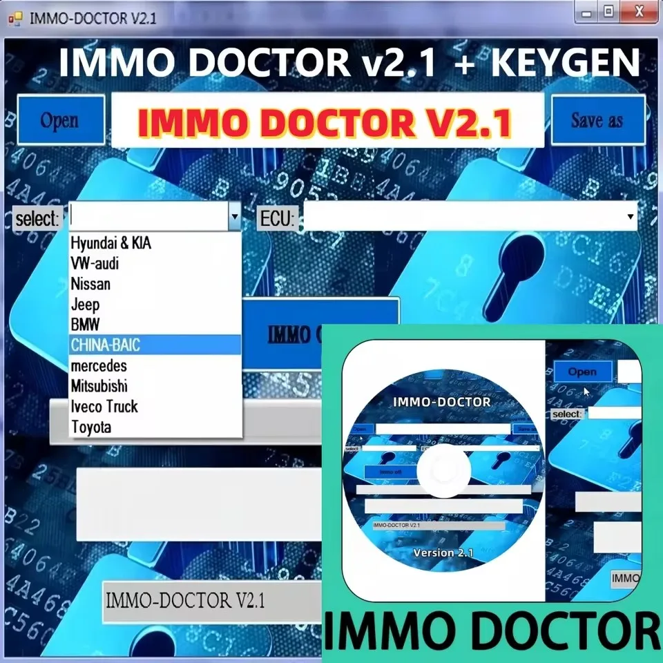 

2025 Hot IMMO DOCTOR V2.1 With Unlimited KEYGEN MULTI BRAND Immo Off Software ECU Chip Tuning for sim2k MT38 ME 17.9.2 MED17.9.8