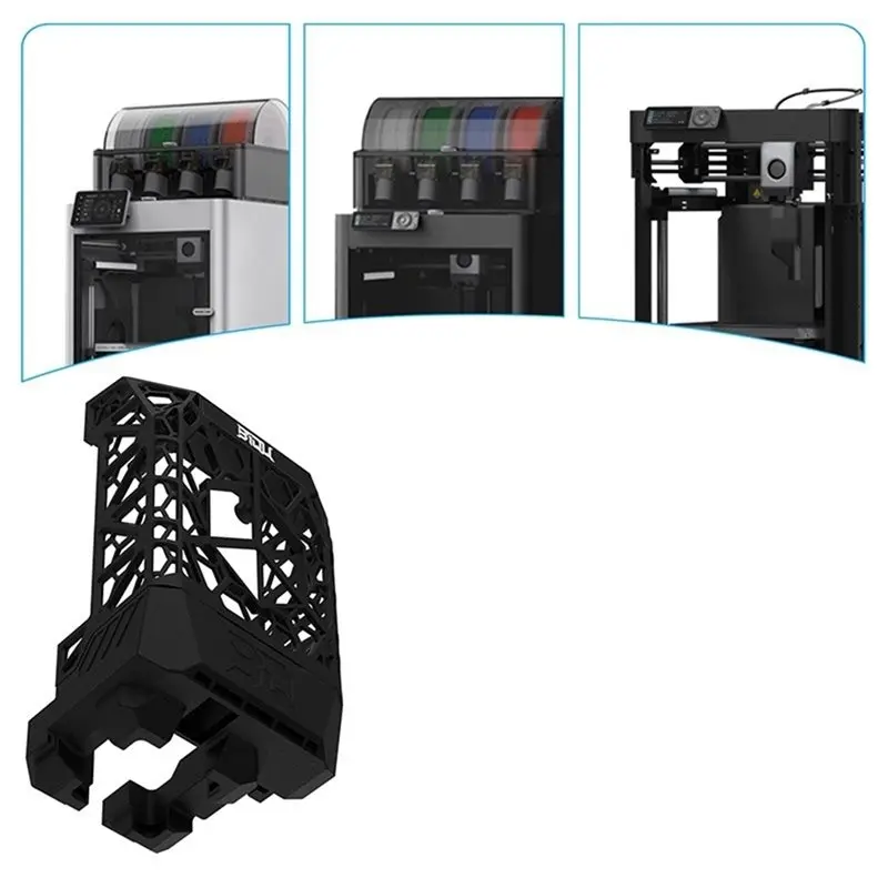 BIQU For Bambu Lab P1 X1 Series 3D Printer Cooling Fan Duct- BIGTREETECH Panda Jet Nylon Super-Weighted Upgrade Model