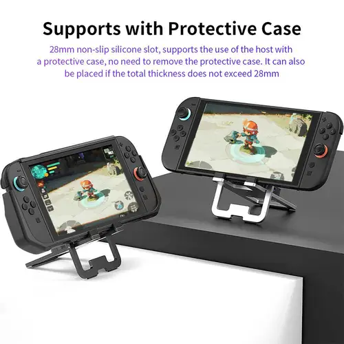 Imagen 2 del producto Para ROG Ally X/Steam Deck/Switch soporte de Metal multipuerto 5 en 1 estación de acoplamiento USB C con HDMI 4K @ 60Hz para Steam Deck