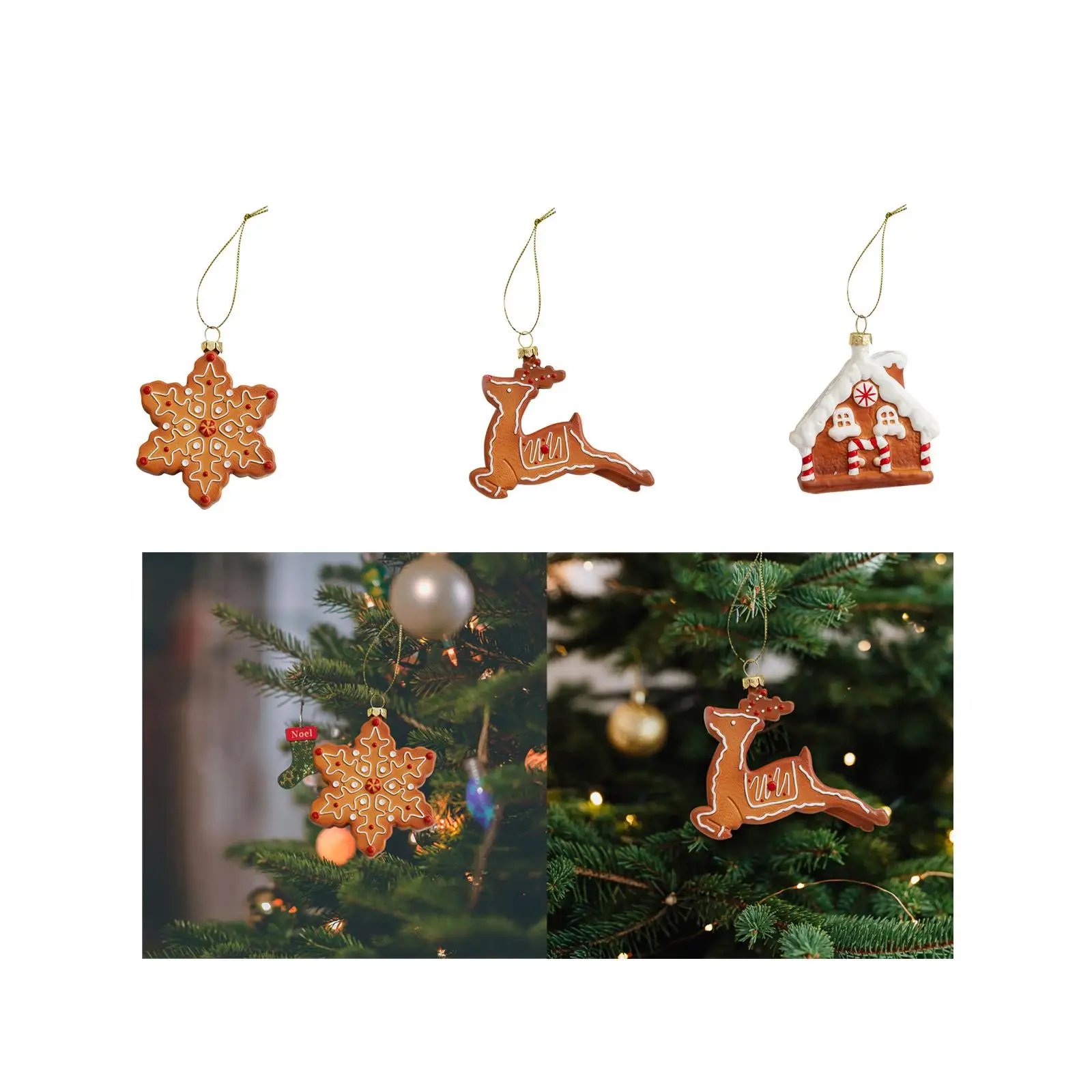 Christmas Hanging Ornament Creative Pendant Gifts Crafts Party Props