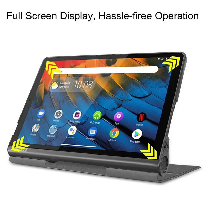 Imagem -05 - Tampa Magnética Flip para Lenovo Yoga Smart Tab Tablet Case Tab Yt-x705f 10.1 Yt-x705f