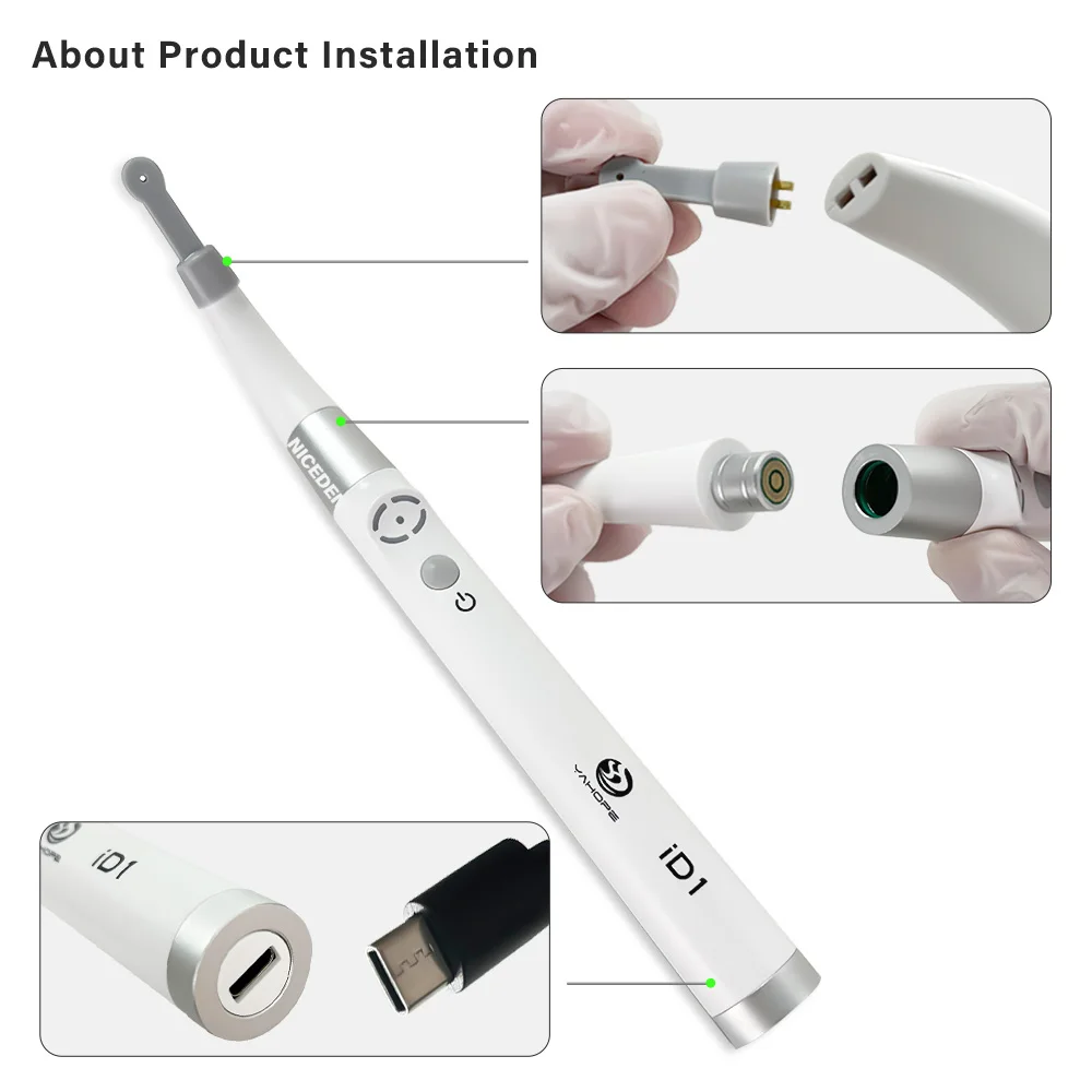 De ntal imp lant localizador detector de instrumentos cirúrgicos posicionamento rápido com 3 modos sensor preciso inteligente