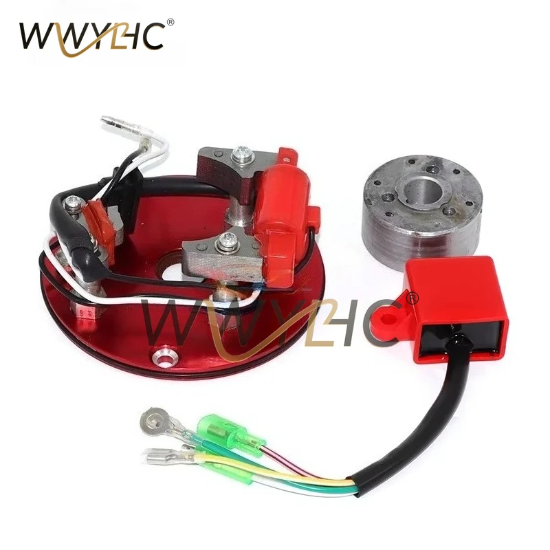 Kit bobina di accensione universale per moto - Statore rotore magnetico per 50cc 70cc 90cc 150cc Dirt Bike/ATV/Scooter e Mini Quad