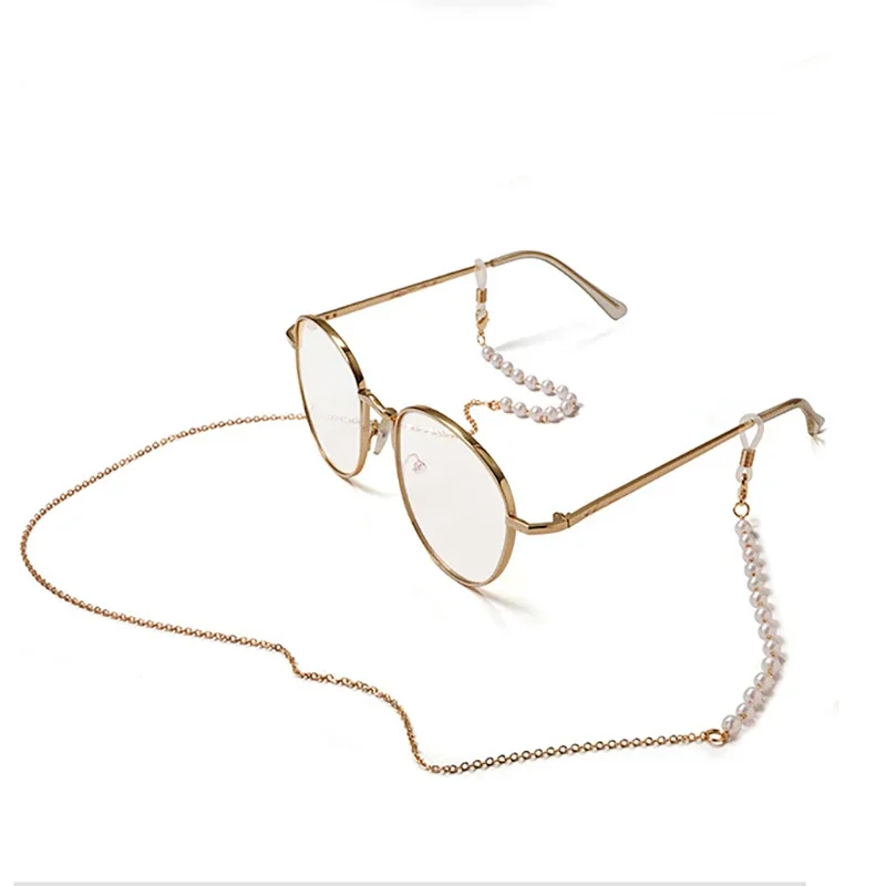 JOfor-Lunettes de soleil pour hommes et femmes, porte-masque, lanière de lunettes de soleil, collier à suspendre au cou, accessoires de lunettes,