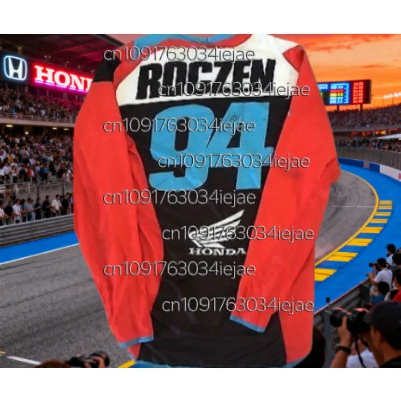 

Honda Motorcycle Riding Jersey Quick Dry Long Sleeve Breathable Shirt for Dirt Bike Off Road and Mountain Racing