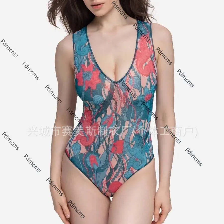 

2025 новый европейский и американский купальник упальник цельный купальник женский Ozon пляжный русский бикини женский