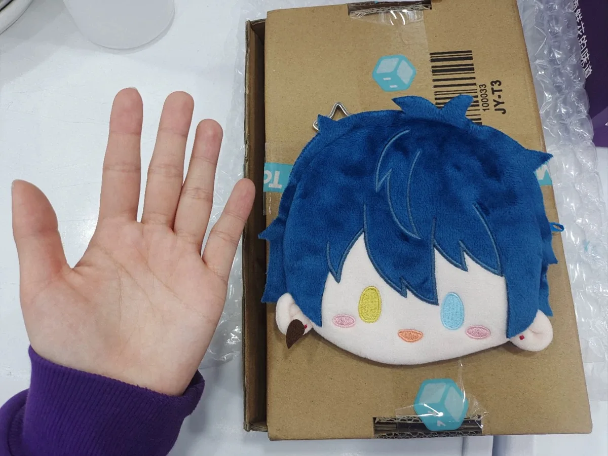 Ensemble-Stars Vend Vendoro Frances Daughii Sekaielius! Hidaka Hocuto Narukami Arashi Hasumi Keito Kiryu Kuro 13cm Münzgeldbörse