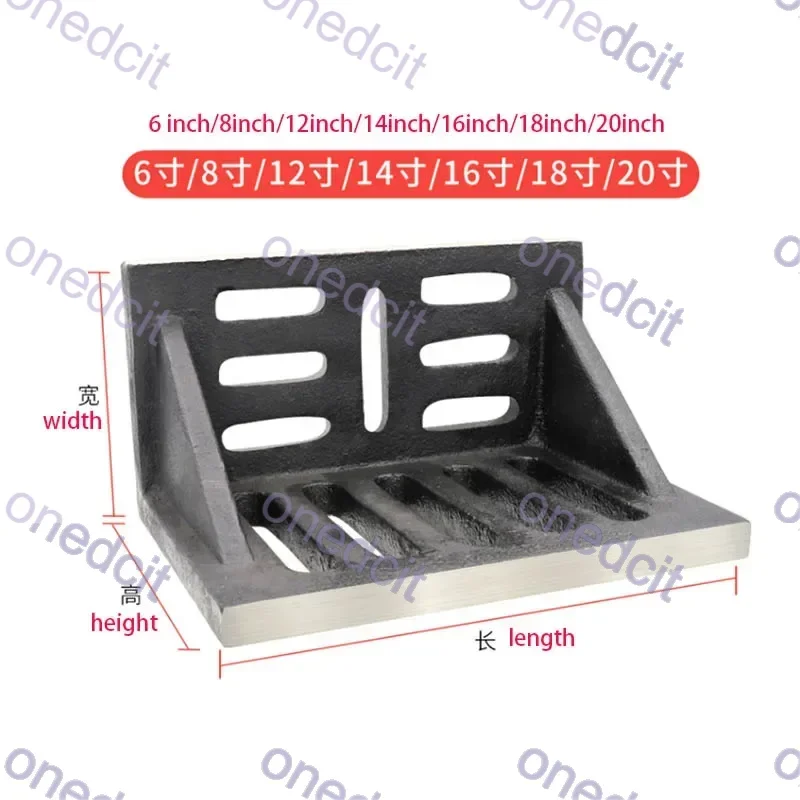 90 Degree Right Angle Bending Plate Part Of CNC Machine 6/8/12/14/16/18/20 Inch