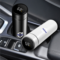 Car Stainless Steel Thermos Cup with Intelligent Temperature Display Water Cup For Volvo Rdesign V40 XC90 S60 XC40 C40 S60 V90