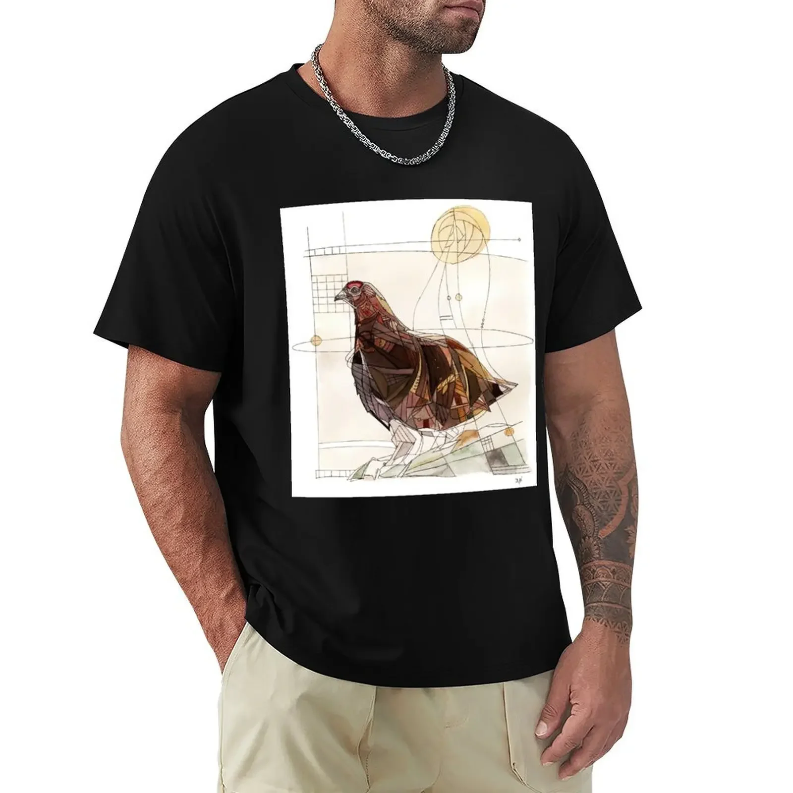 Infamous Grouse- Art Nouveau T-Shirt shirts graphic tees kawaii clothes customizeds clothing for men