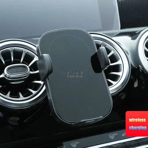 Imagen 2 del producto Soporte para móvil de coche, soporte a presión para salida de aire, para Mercedes Benz AMG A CLA clase W177 C118 W118 A180 A200 A220 A250 260 A35 A45