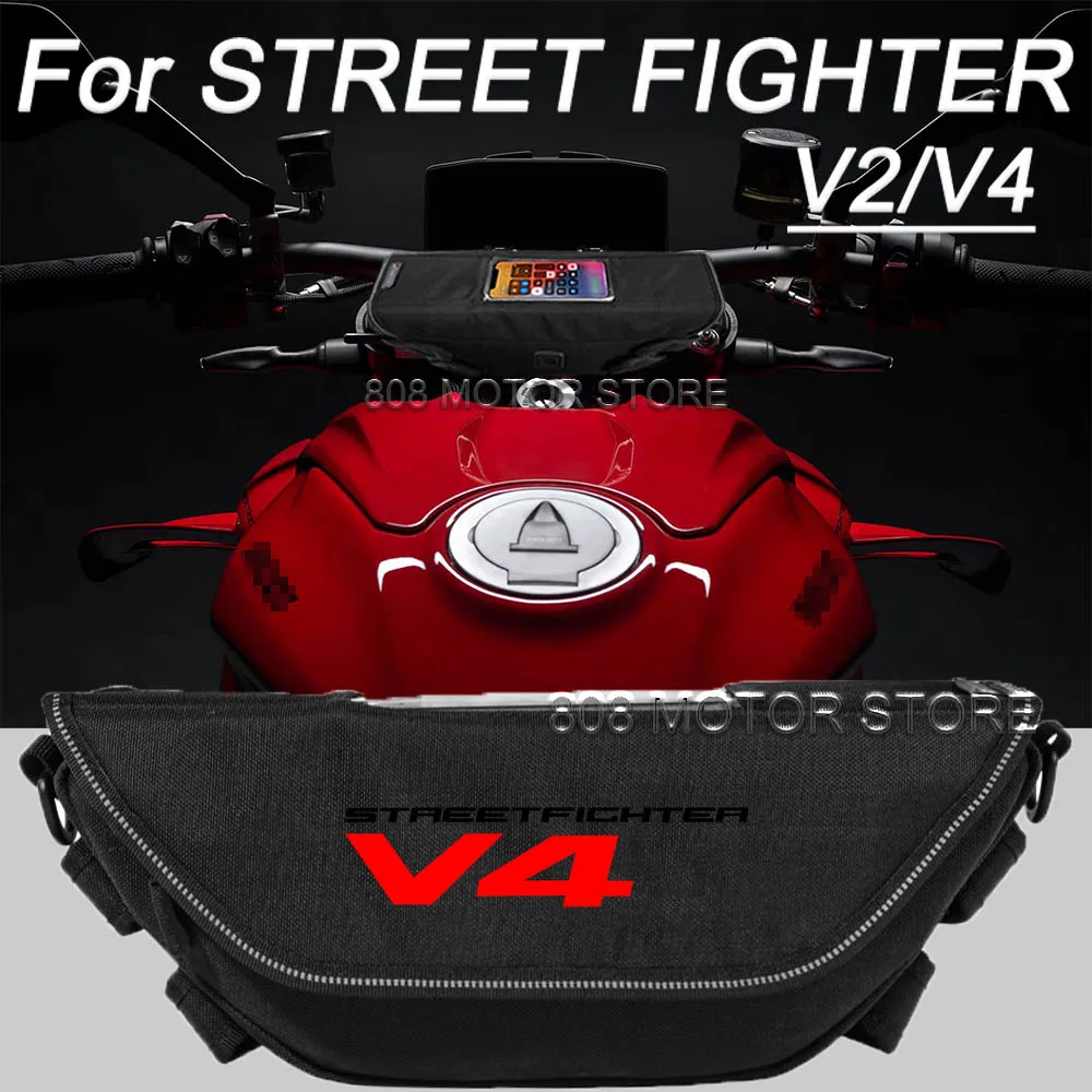 For Street Fighter v2 v4 Motorcycle accessories tools bag Waterproof And Dustproof Convenient travel handlebar bag