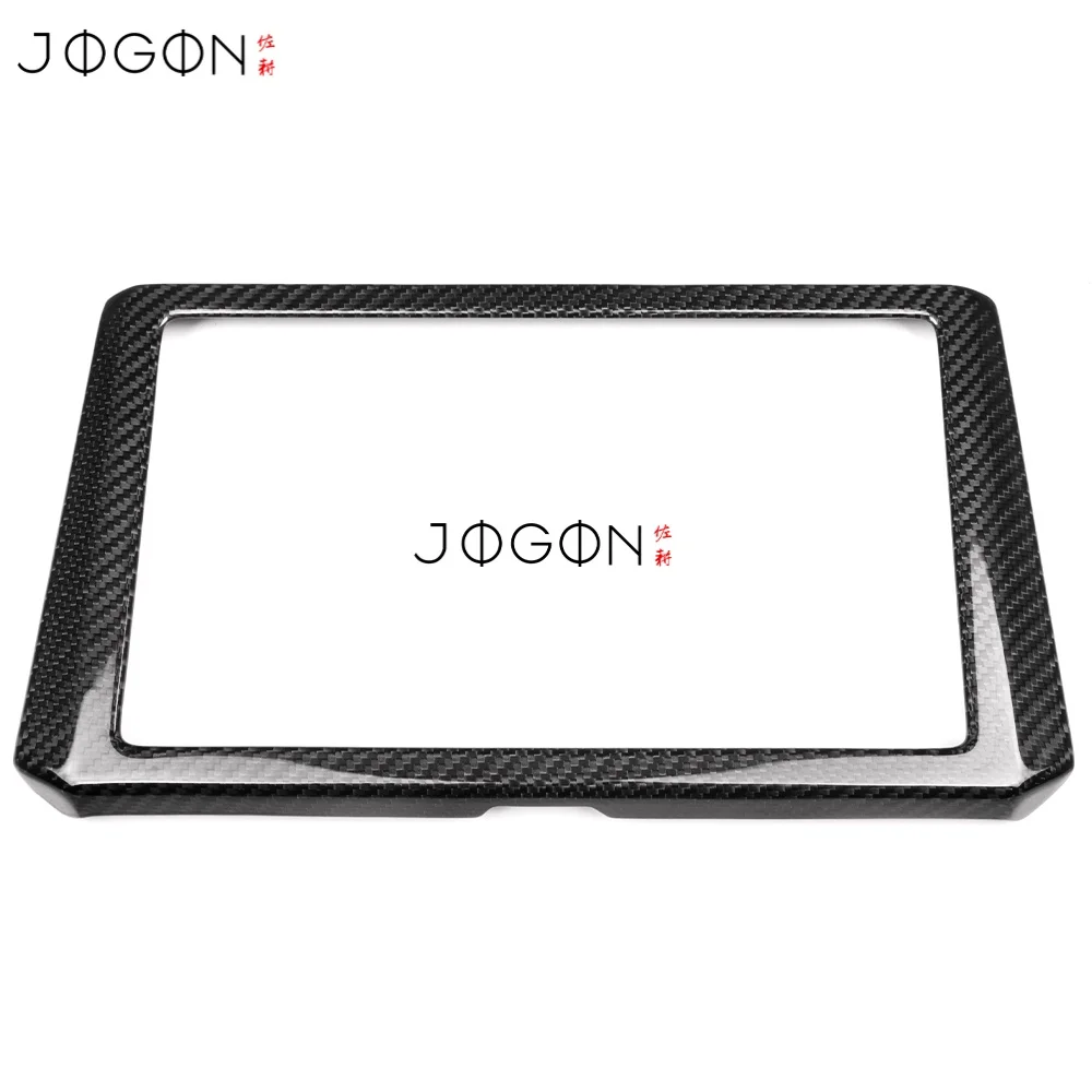 

Dashboard Display Screen Bezel Trim for Toyota GR Corolla GZEA14 2023 2024 2025 2026 Real Carbon Fiber Interior Accessories