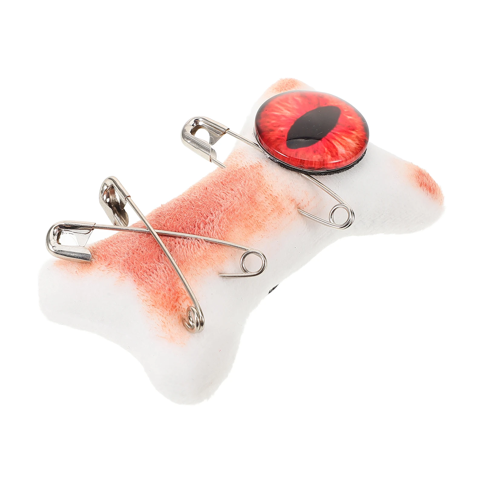 

Bone Clip Brooch Pin Aesthetic Unique Decoration Dual Purpose Gothic Lolita Fashion Accessories Women Hairstyle Thin Clips