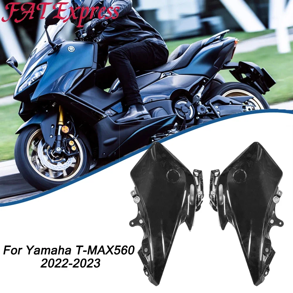 T-MAX560 Motorcycle Accessories Side Covers Panels Fairing For Yamaha TMAX560 TMAX 560 2022-2024 Unpainted Injection Bodywork