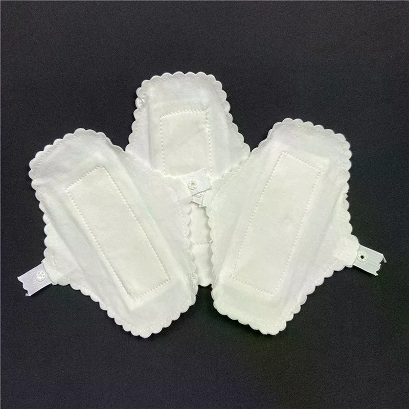 1Pcs Thin Reusable Menstrual Pads Soft Sanitary Pad Washable Cotton Cloth Pad Napkin Waterproof Panty Liners Women Hygiene Pad