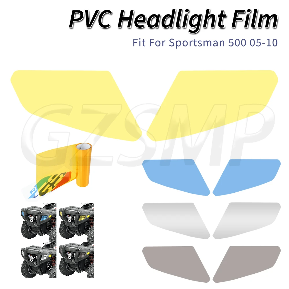 

Наклейка на фару против царапин, прозрачная пленка из ПВХ, наклейки, подходят для Sportsman 500 Ho 2005-2010 Sportsman 700 800 450