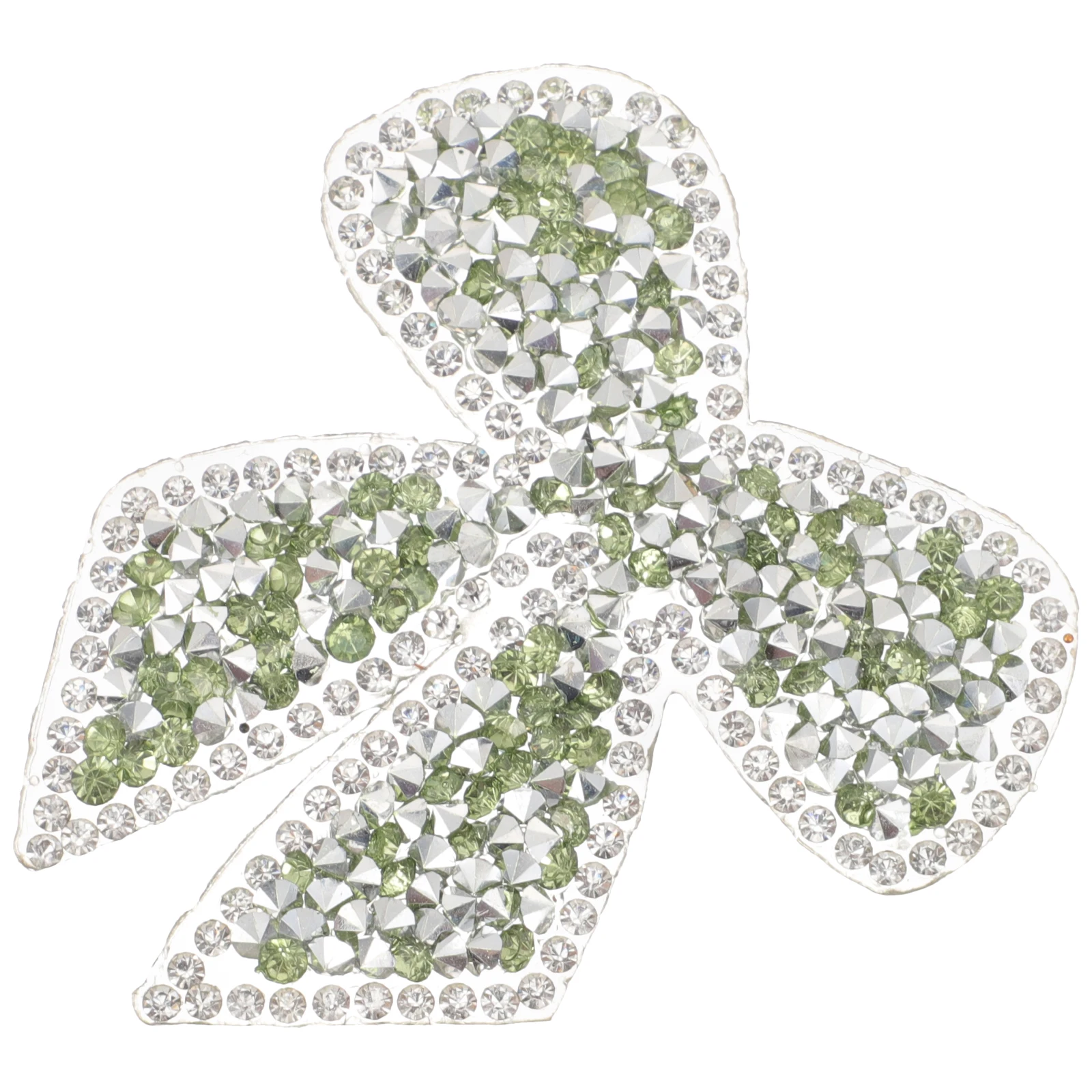 

Bow-knot Diamond Beaded Rhinestone Patch for Clothing Sew Applique Clothes Flash Bride