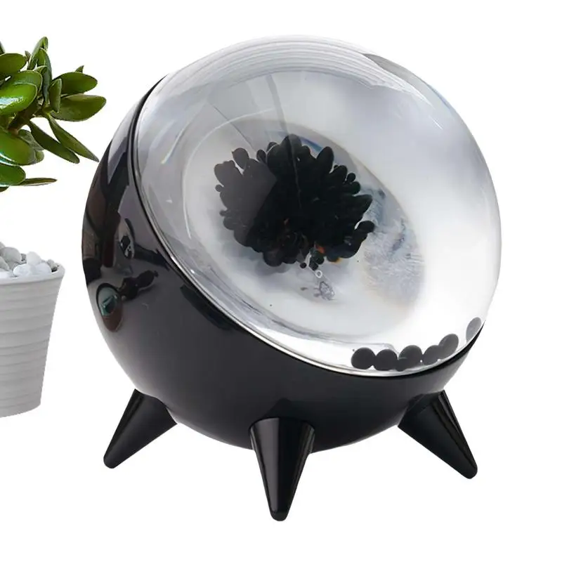 Dancing Ferrofluid Speaker Creative Ferrofluid Speaker Sound Visualizer con Light Music Rhythm Light multifunzionale Ferrofluid