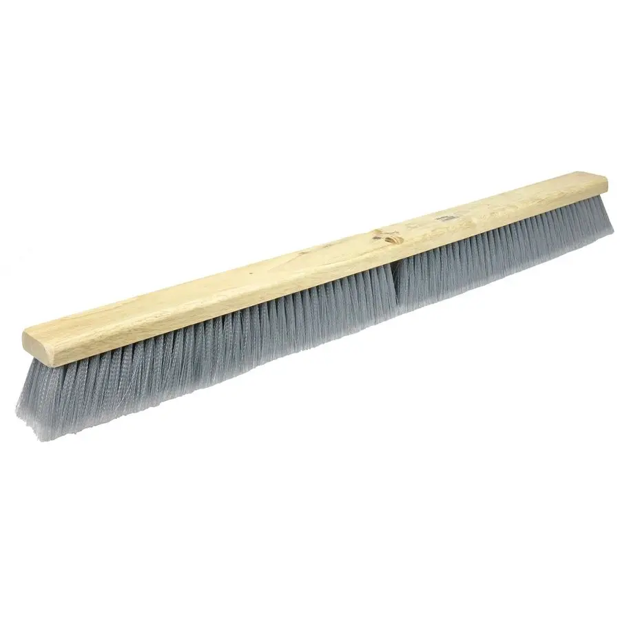 

42098 36 Fine Sweep Floor Brush, Flagged Silver Polystyrene Fill, Includes Brace
