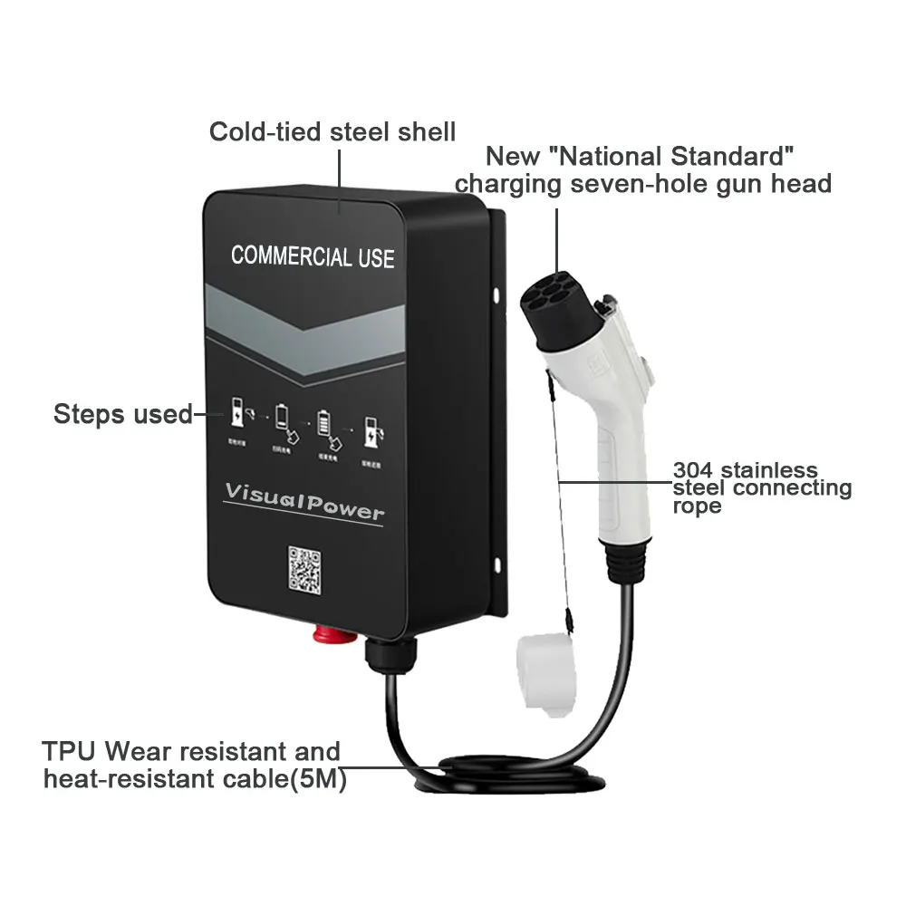 COSSIFTW New VP 7KW Electric Vehicle Chargers  AC EV 32A wallbox EC Charger car charging station