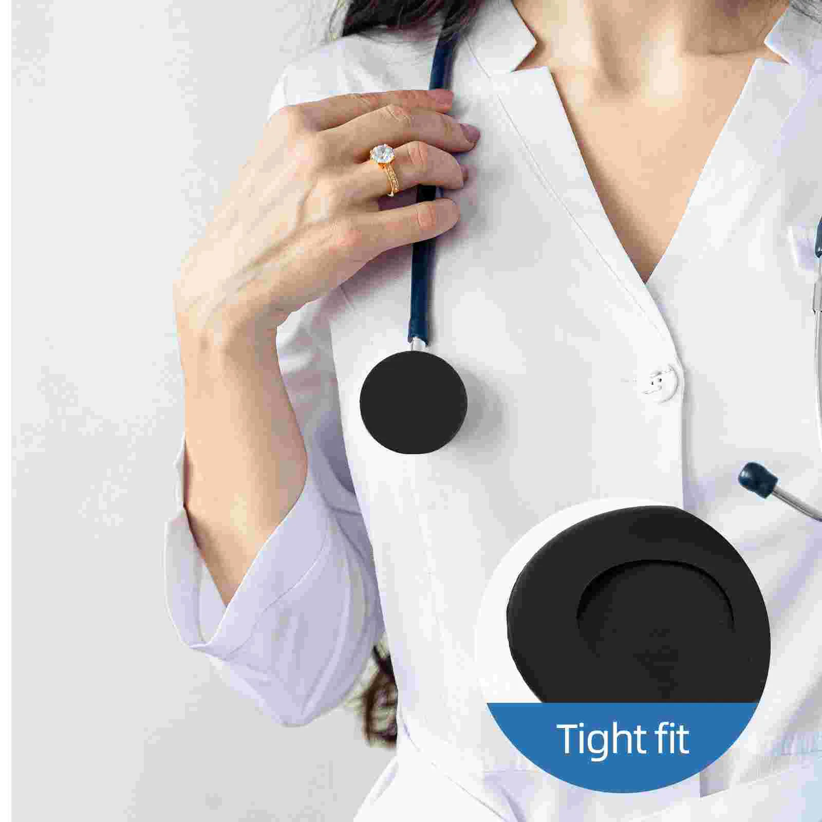 

20 Pcs Stethoscope Case Silicone Headphone Covers Spare Parts Kit Headgear Silica Gel