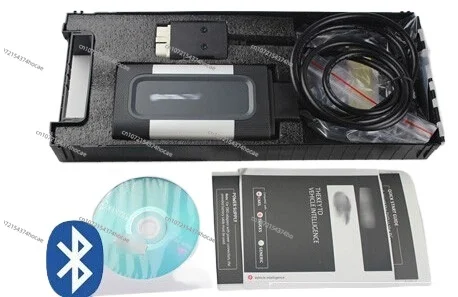 V 2020.3 M8 Autocom CDP + pro OBD2 for Car Truck Diagnostics with Bluetooth Glue Case